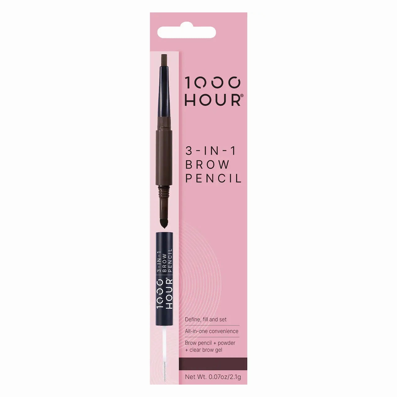 1000 Hour 3 In One Brow Pencil Light Brown Blonde