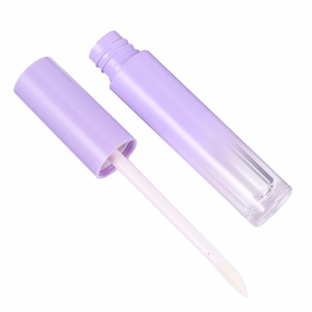 10pcs Gradient Lip Gloss Tubes for DIY Portable Containers for Travel Durable Material for Crafting Cosmetic Samples No Gradient Purple
