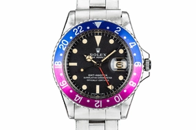 1967 Rolex GMT-Master 1675 MK I Dial with Fuchsia Bezel
