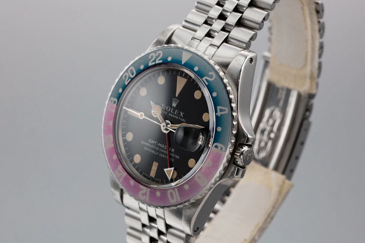 1967 Rolex GMT-Master 1675 with Fuchsia Insert