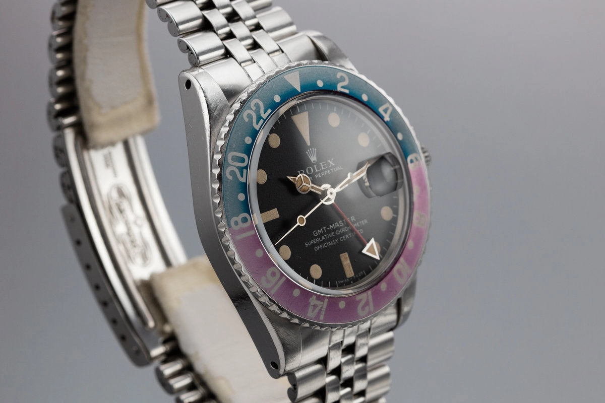 1967 Rolex GMT-Master 1675 with Fuchsia Insert