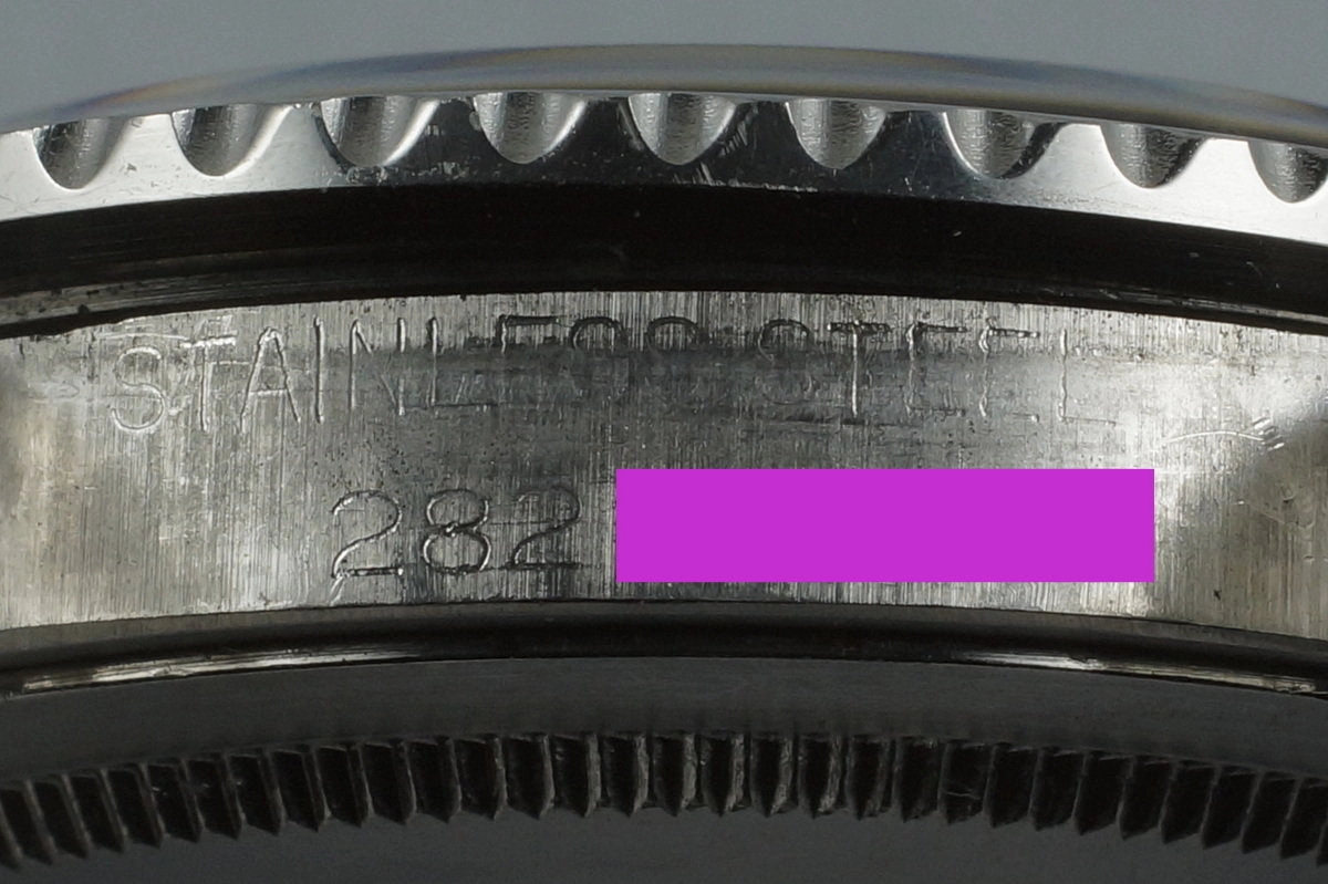 1970 Rolex GMT 1675 with Fuchsia Bezel