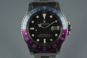 1970 Rolex GMT 1675 with Fuchsia Bezel