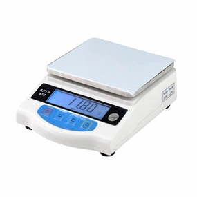 2KG Electronic Scale Industrial Analytical Balance 2000g/0.01g Jewelry Lab Kitchen Scales with Power Supply