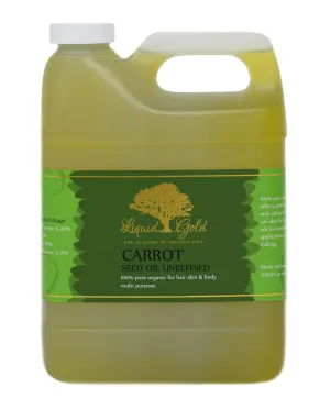 32 Fl.oz Premium Unrefined Carrot Seed Carrier Oil Pure &Organic Skin Hair Nails Health