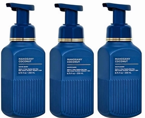 3-Pack, Foaming Hand Soap, Mahogany Coconut Scent, 8.75 Fl Oz