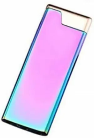 Adjustable flame size lighter, butane refillable lighter, metal portable lighter, windproof lighter (without butane)(Purple)