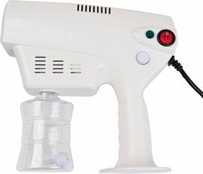 Airology Portable Nano Steam Gun Hair Care Nano Hydration Sprayer Hair Hot Dyeing Care Blue Micro Mist Machine Spray Gun Facial Steamer, Disinfectant Steamer