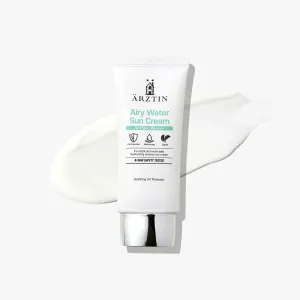 Airy Water SUN Cream SPF50 , PA    , Lotion Type, NO Whitecast Smooth Texture Light Finish Sun Lotion
