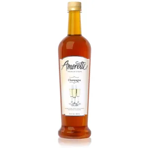 Amoretti Premium Syrup, Champagne, 25.4 Ounce