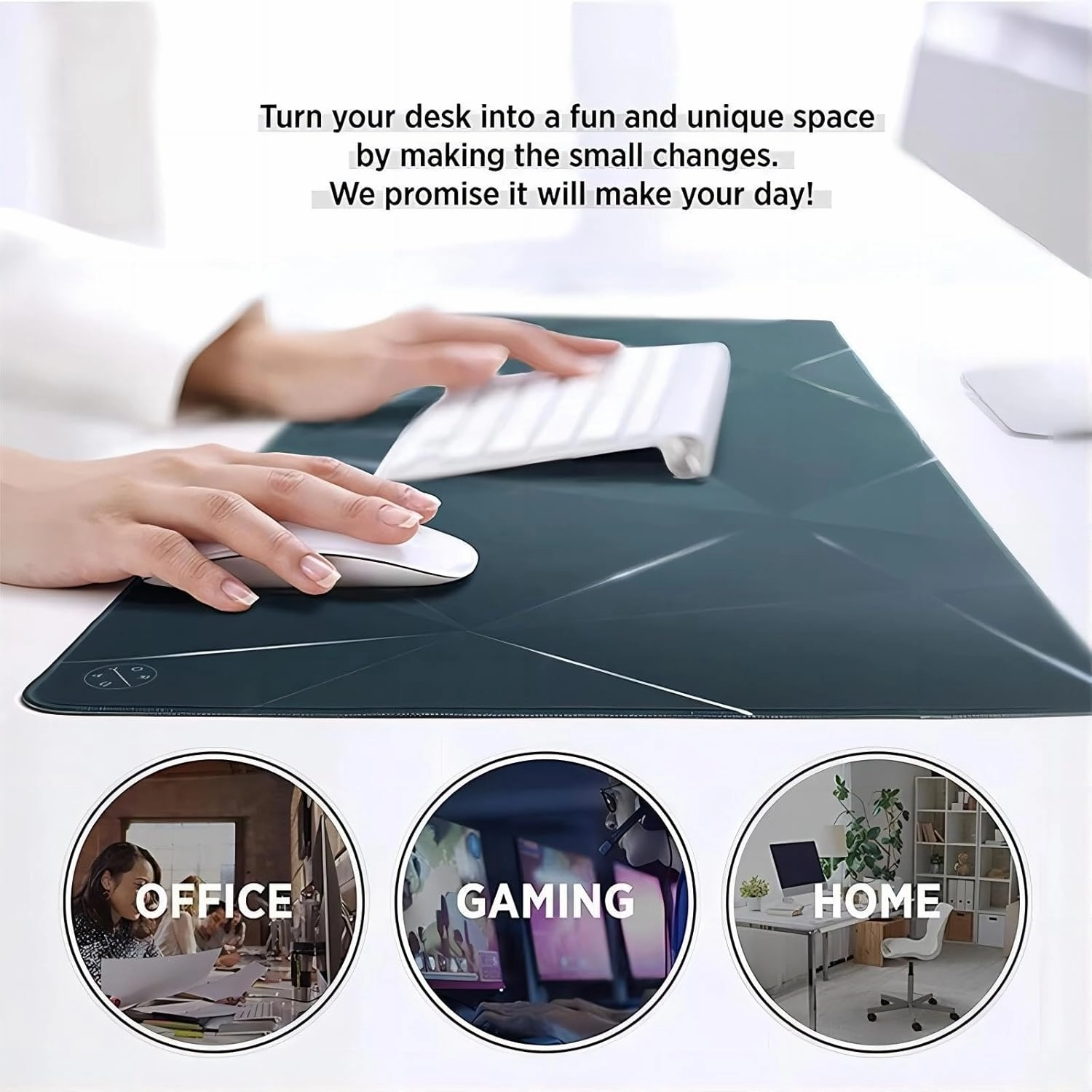 Anime Mouse pad Blue Archive Yūka & Noa Anime Mouse Pads Deskmat Keyboard Mat Large Mouse Pads, 400mm*900mm*3mm