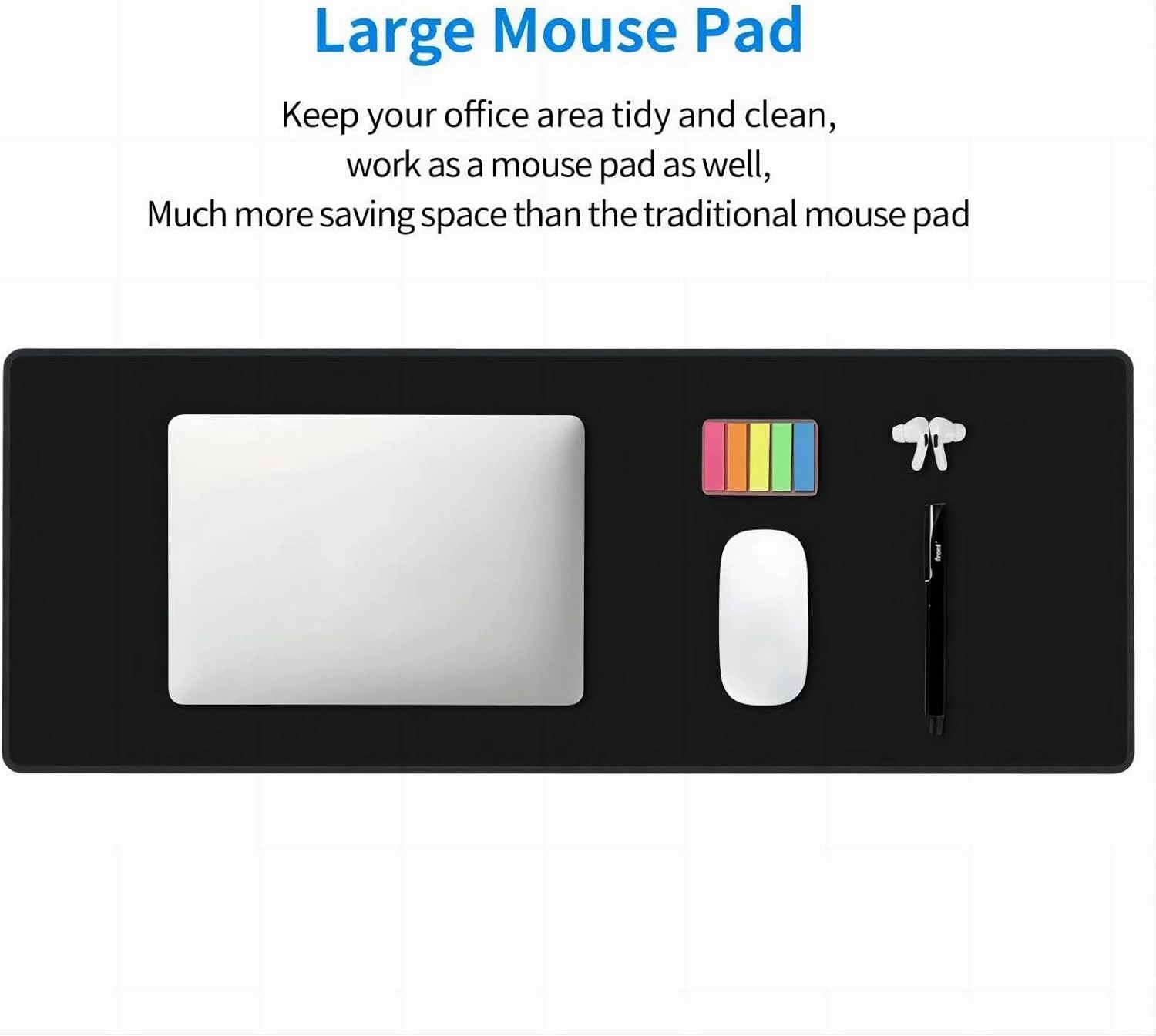 Anime Mouse pad Blue Archive Yūka & Noa Anime Mouse Pads Deskmat Keyboard Mat Large Mouse Pads, 400mm*900mm*3mm