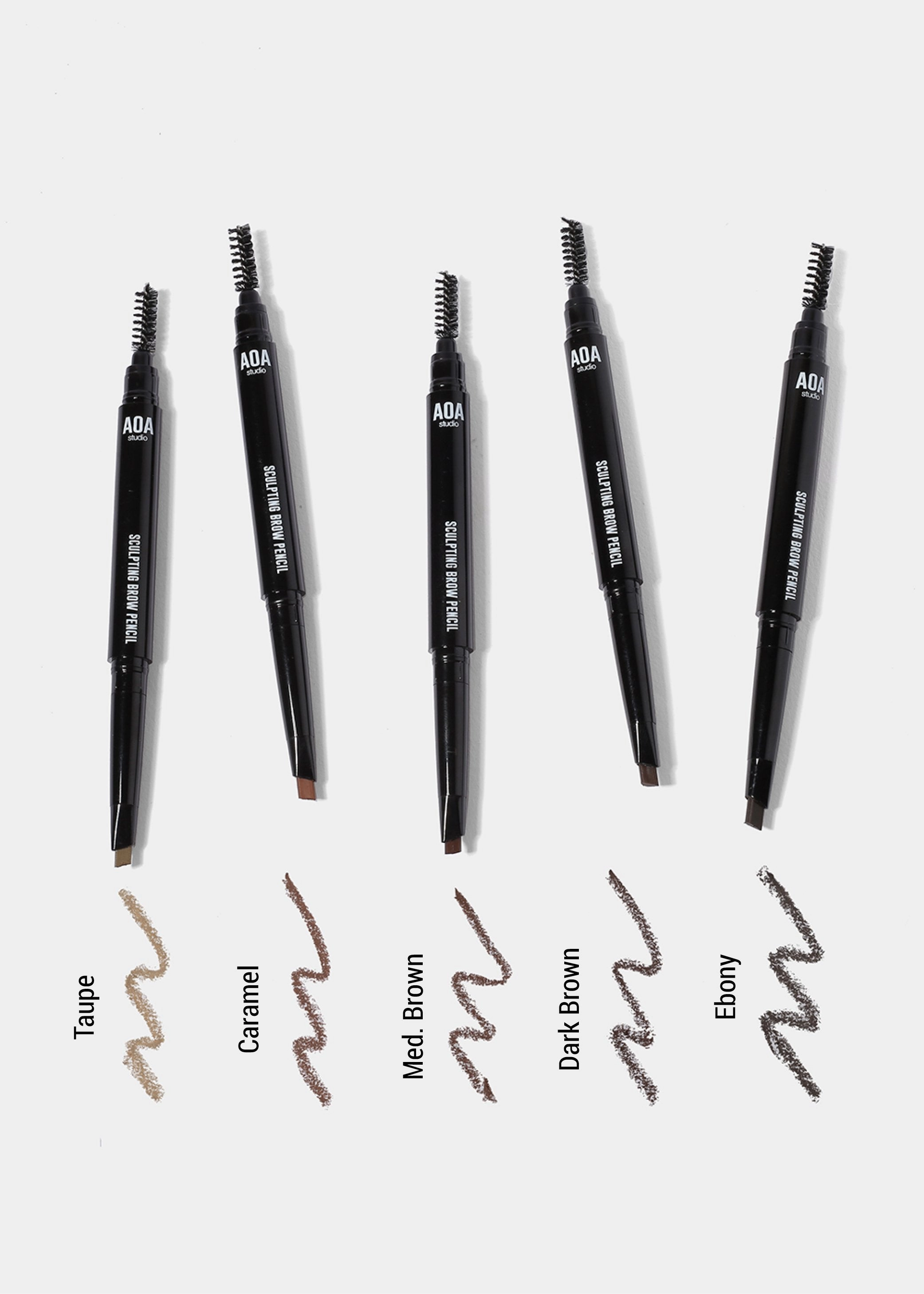 AOA Sculpting Brow Pencil - Medium Brown