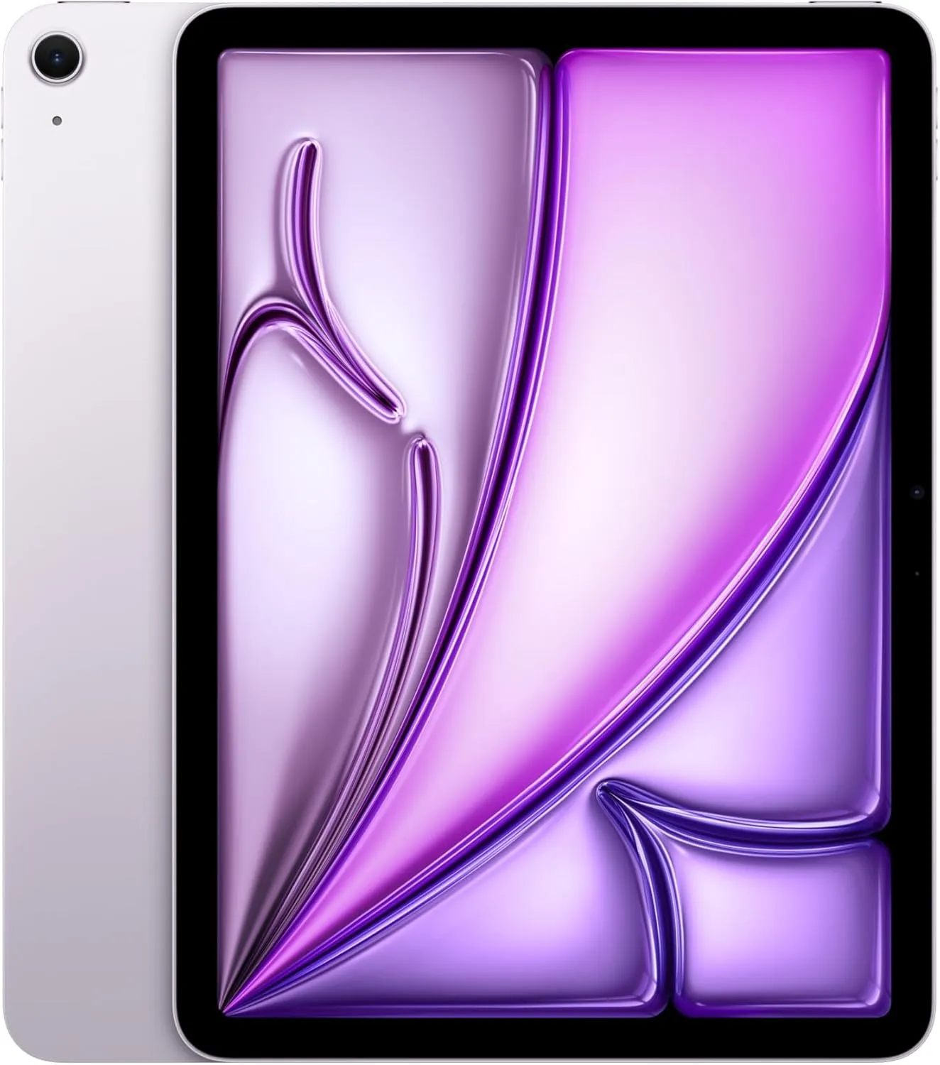 Apple iPad Air 11-inch with M3 chip Built for Apple Intelligence, Liquid Retina Display, 128GB, 12MP Front/Back Camera, Wi-Fi 6E, Touch ID, All-Day Battery Life — Purple
