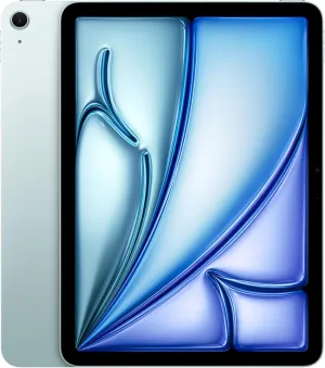 Apple iPad Air 11-inch with M3 chip Built for Apple Intelligence, Liquid Retina Display, 256GB, 12MP Front/Back Camera, Wi-Fi 6E, Touch ID, All-Day Battery Life — Blue