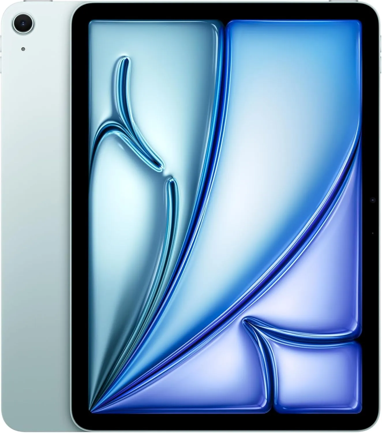 Apple iPad Air 11-inch with M3 chip Built for Apple Intelligence, Liquid Retina Display, 256GB, 12MP Front/Back Camera, Wi-Fi 6E, Touch ID, All-Day Battery Life — Blue