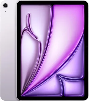 Apple iPad Air 11-inch with M3 chip Built for Apple Intelligence, Liquid Retina Display, 256GB, 12MP Front/Back Camera, Wi-Fi 6E, Touch ID, All-Day Battery Life — Purple