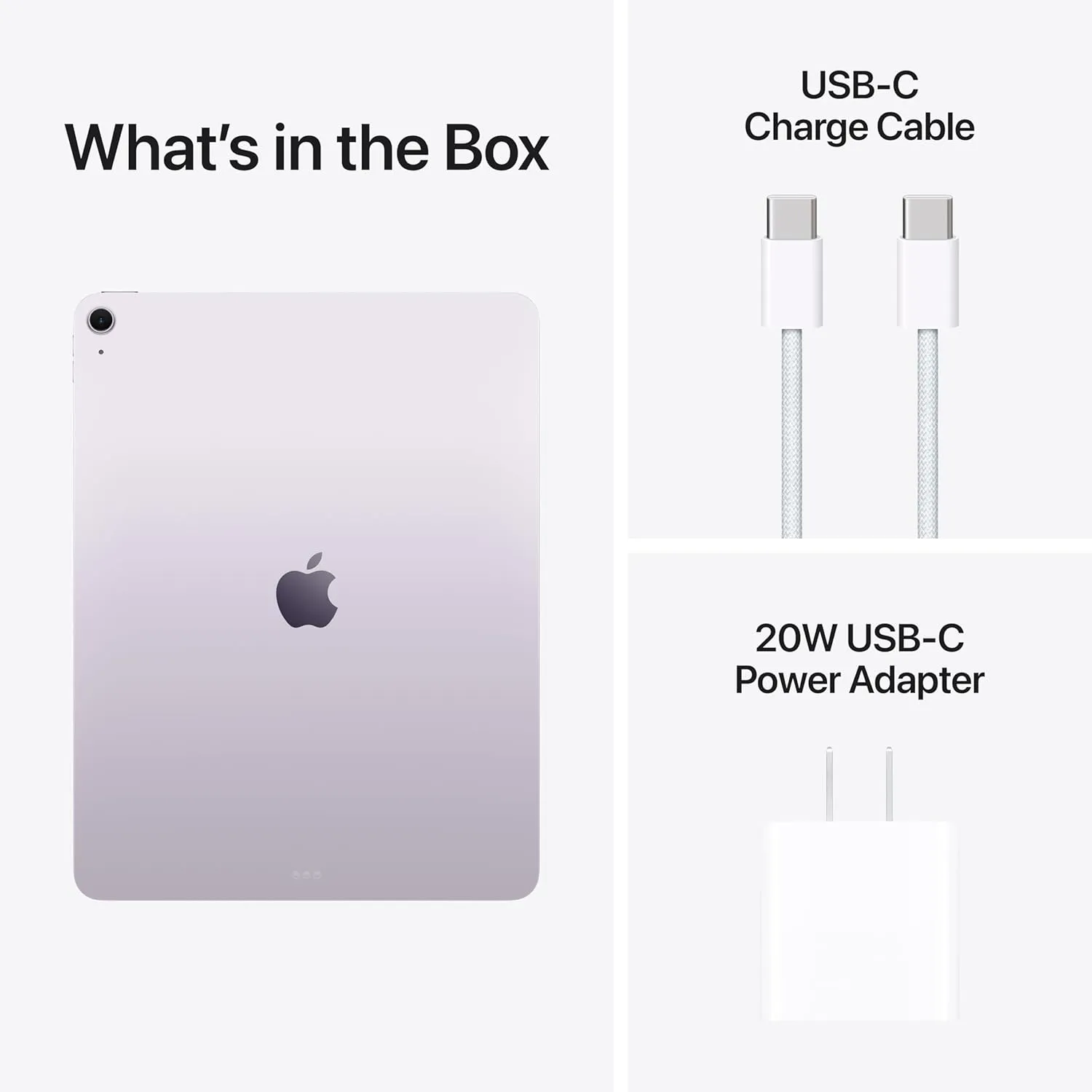 Apple iPad Air 13-inch with M3 chip Built for Apple Intelligence, Liquid Retina Display, 128GB, 12MP Front/Back Camera, Wi-Fi 6E, Touch ID, All-Day Battery Life — Purple