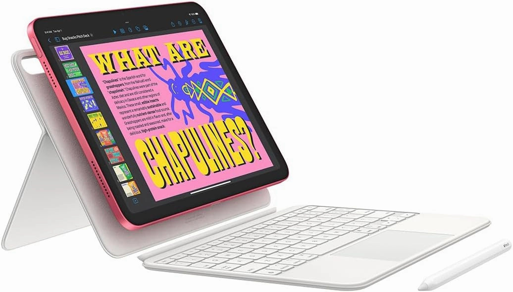 Apple iPad 11-inch: A16 chip, 11-inch Model, Liquid Retina Display, 128GB, Wi-Fi 6, 12MP Front/12MP Back Camera, Touch ID, All-Day Battery Life — Blue