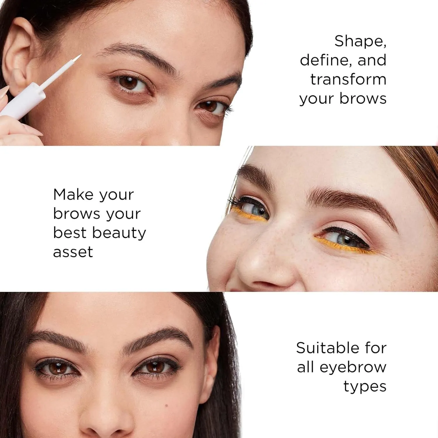 Arches & Halos Angled Brow Shading Pencil - Dual Ended Pencil and Brush with Highly Pigmented Color - Define, Detail and Build Brows - Vegan and Cruelty Free Makeup - Sunny Blonde, 0.012 oz