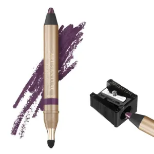 Artisan L'uxe Beauty Velvet Jumbo Eyeliner Pencil - Smokey Eyes in 3 Minutes - Water-Proof, Smudge-Proof, Long-Lasting - Age-Defying Essential Oils - Entice (Shade: Violet)