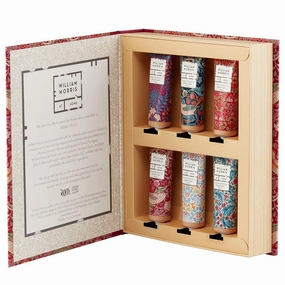 At Home Patchouli & Red Berry Hand Cream Gift Set Collection | Infused With Shea Butter & Essential Oils | Travel Friendly Sizes | 6 x 30ml