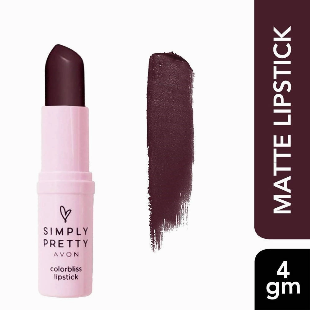 Avon Simply Pretty Colorbliss Matte Lipstick - Plum