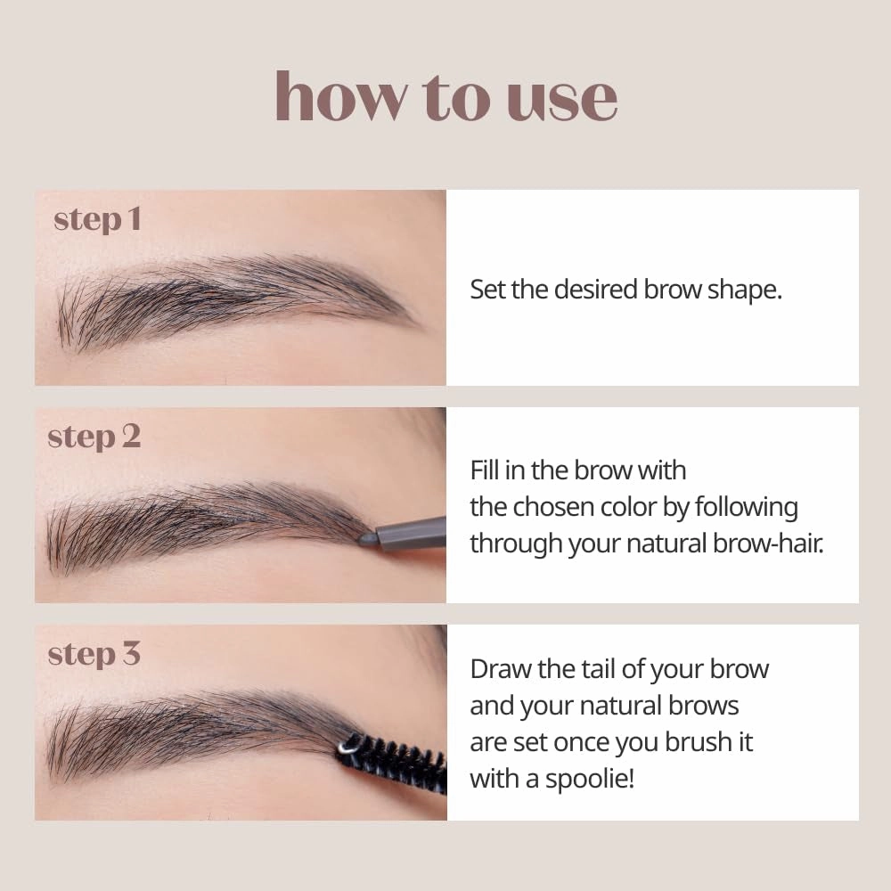 Bare Edge Brow Pencil 03 Grey Brown