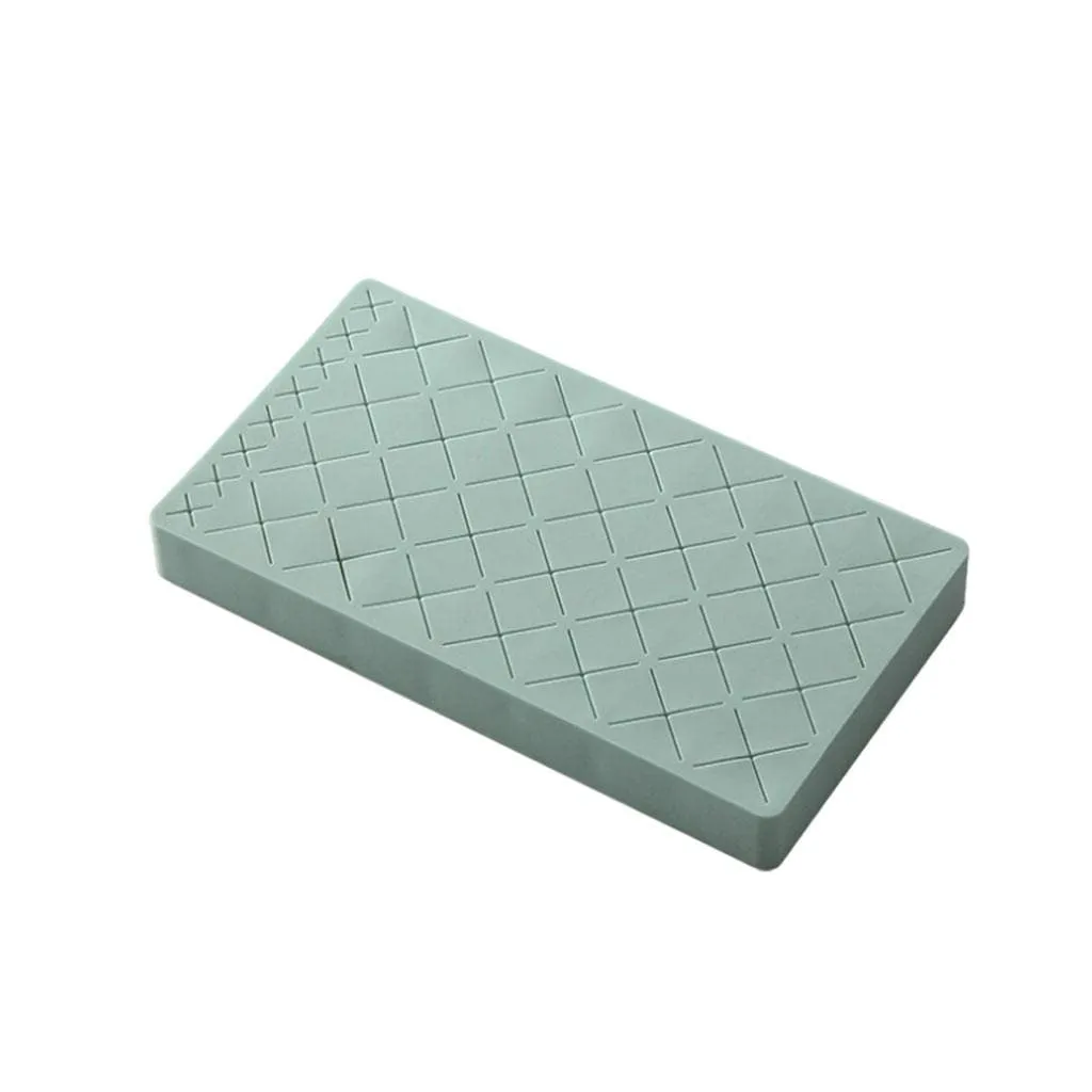 barenx Silicone Lipstick Storage Stand Storage Box 36 Slots Holder Display Rack Makeup Organiser for Lip Gloss Lipsticks Eyeliner Stud Makeup Brushes - light blue