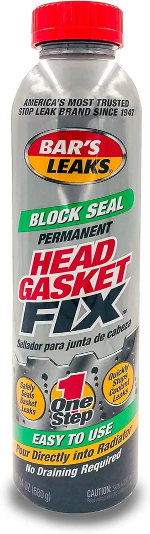 Bar's Leaks Block Seal Head Gasket Fix