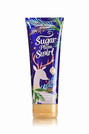 Bath Body Works Sugar Plum Swirl Body Cream 8 Ounce