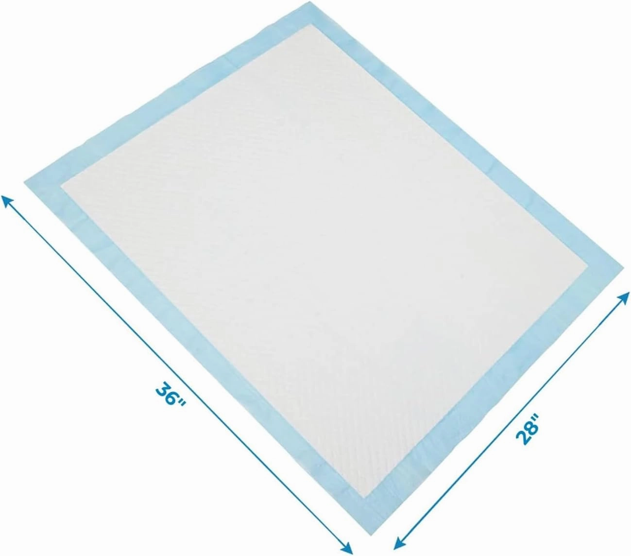 Best Pet Supplies Puppy Pads - Disposable, Dog Training Potty, Super Absorbent Blue Puppy Pee Pads for Dogs (Pack of 100) X-Large