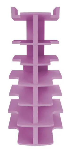 Big D 529 The D-Tower Refill, Lavender Lace Fragrance, Purple (Pack of 12) - Lasts up to 45 days - Air freshener ideal for restrooms, offices, hallways, kitchens, bathroom stalls