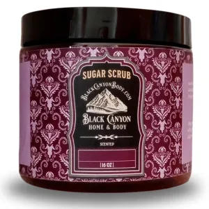 Black Canyon Berry Shortcake & Whipped Cream Scented Sugar Scrub, 16 Oz