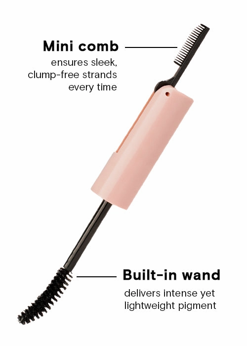 blk cosmetics false lash waterproof mascara brown