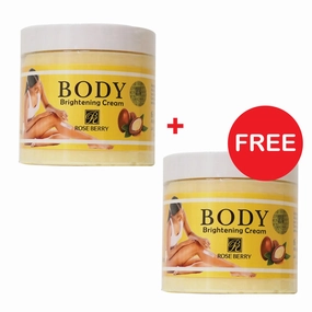 Buy 1 Get 1 FREE Roseberry Body Brightening Cream - 360g
