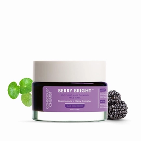 C.o.n.s.c.i.o.u.s. C.h.e.m.i.s.t. Berry Bright Pore Refining & Brightening Face Mask | For Clear Skin with Niacinamide| 50g