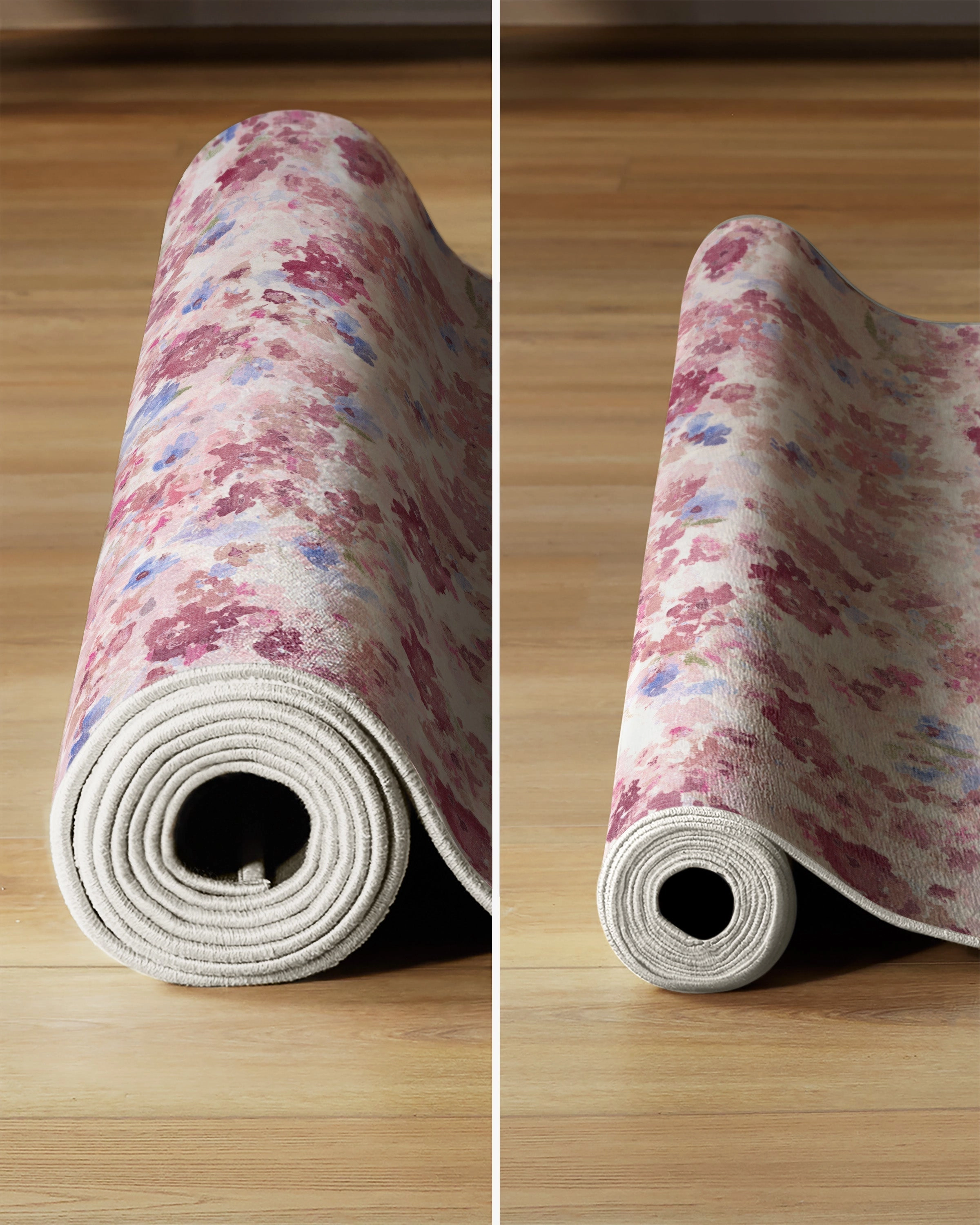 Camille Multicolour Pink Tufted Rug