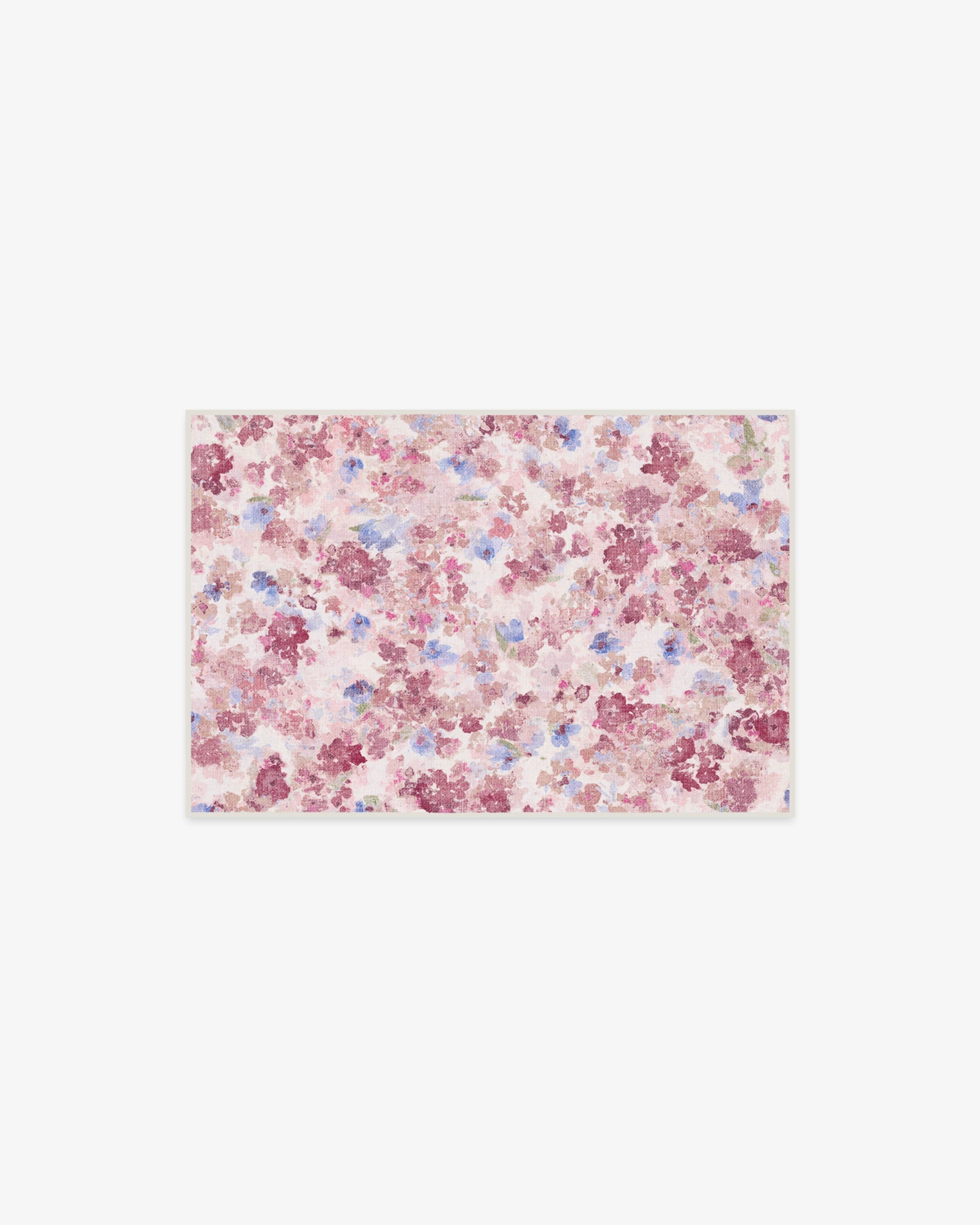 Camille Multicolour Pink Tufted Rug