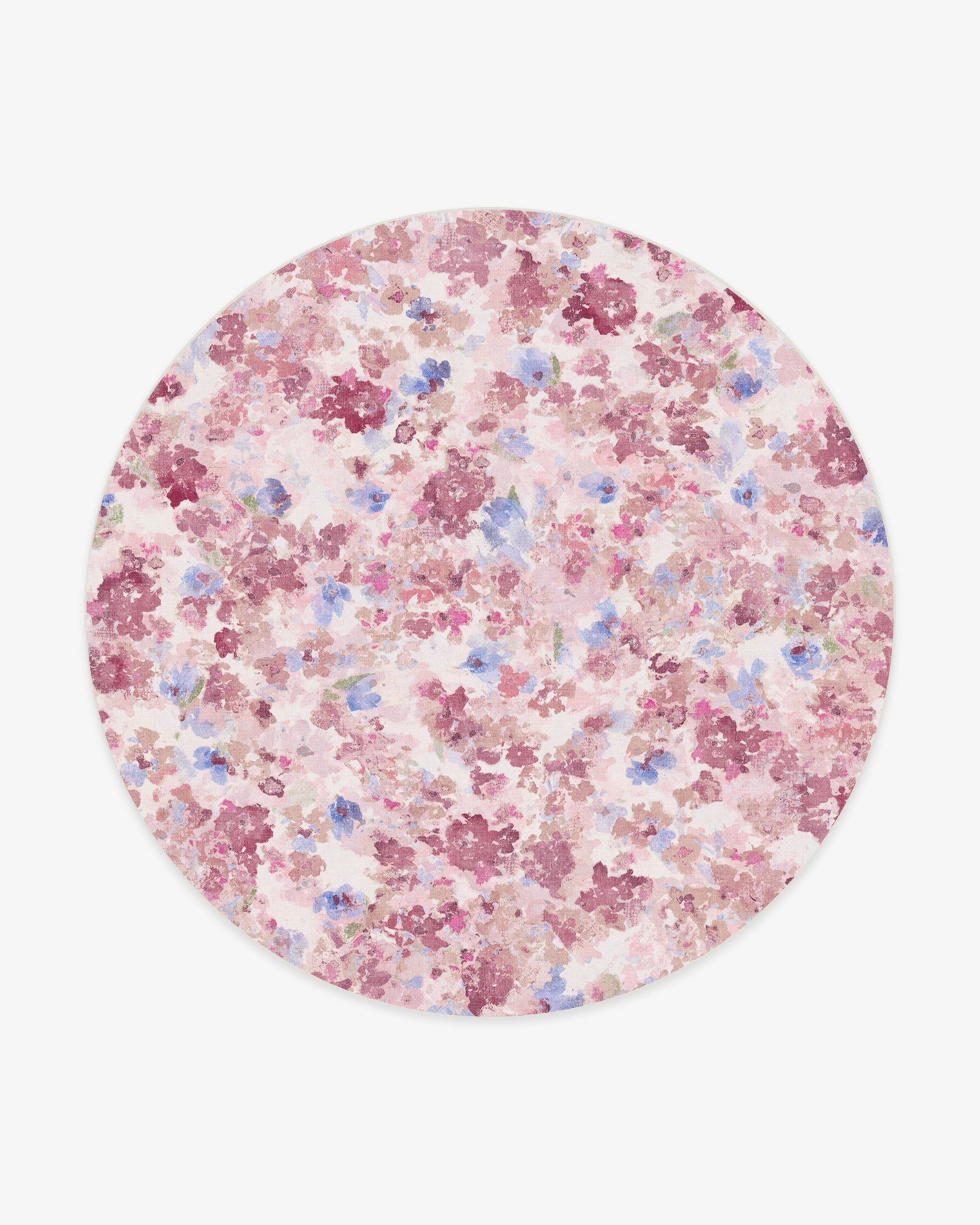 Camille Multicolour Pink Tufted Rug