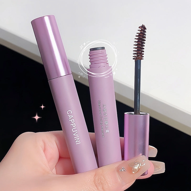 Cappuvini Small Purple Tube Waterproof Mascara
