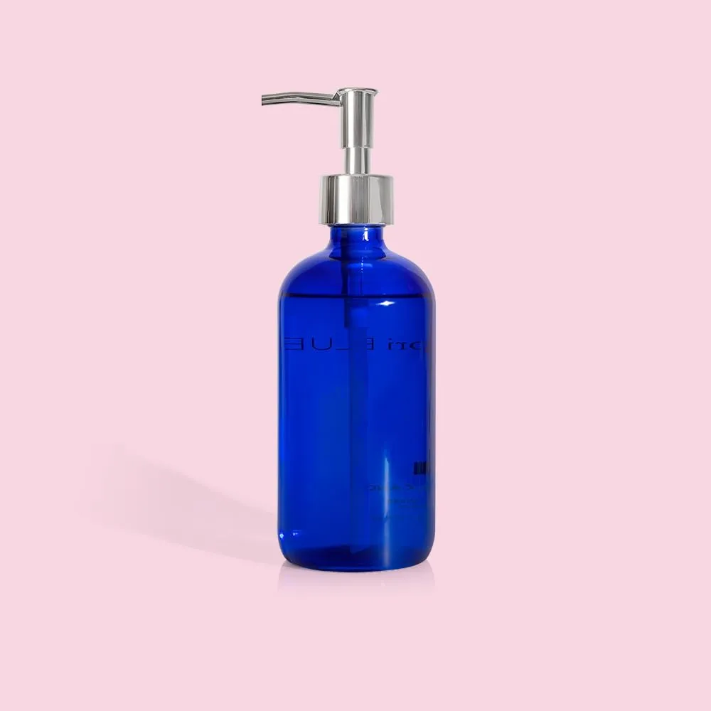 Capri Blue Hand Wash Soap - Liquid Luxury Hand Soap - Tropical & Fruity Scented Moisturizing Wash - Refillable Glass Pump Bottle - No Added Gluten, Parabens, or Sulfates (Volcano, 15 fl oz)