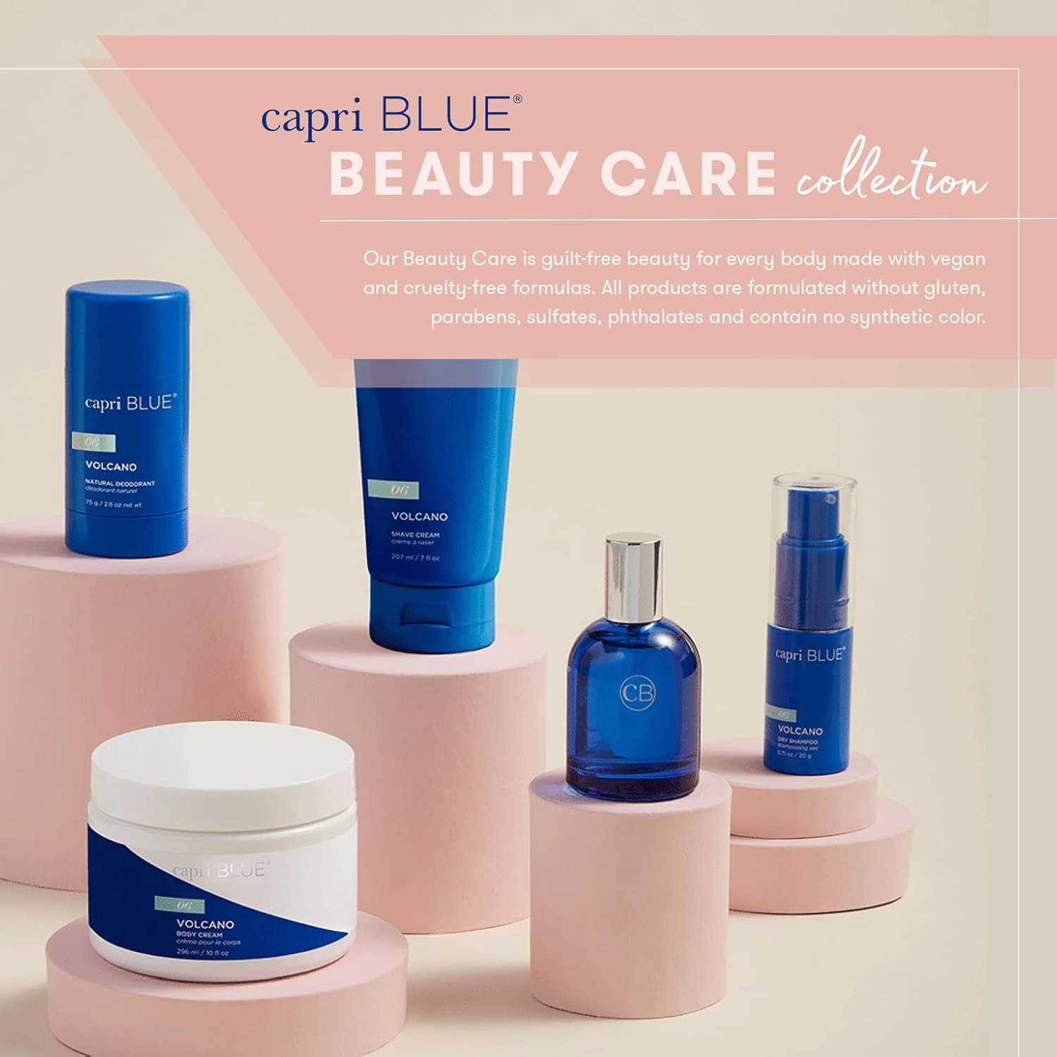 Capri Blue Hand Wash Soap - Liquid Luxury Hand Soap - Tropical & Fruity Scented Moisturizing Wash - Refillable Glass Pump Bottle - No Added Gluten, Parabens, or Sulfates (Volcano, 7.75 fl oz)