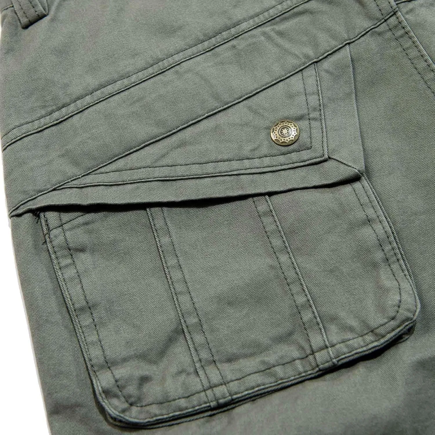 Cargo Pants for Men Casual Relaxed Fit Military Combat Hiking Pants Classic Outdoor Work Pants with Multi Pockets