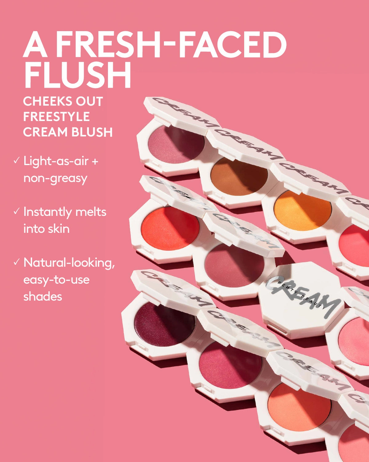Cheeks Out Freestyle Cream Blush — Cool Berry