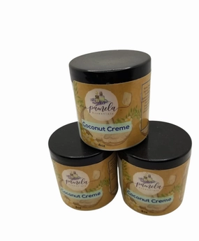 Coconut Creme 4oz Handmade Hand and Body Beauty Facial Creme