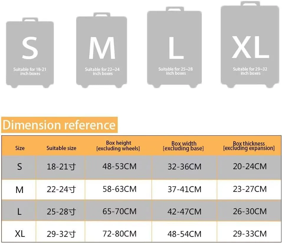 COEQINE Carry On Luggages Case Protector 26 28 Inch Blue Axolotl Carry On Luggage Transparent Cover Stretchy for Women Men Travel
