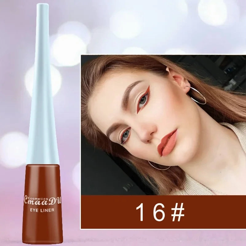 Colorful Sexy Liquid Eyeliner - Waterproof Matte Eye Liner Pencil