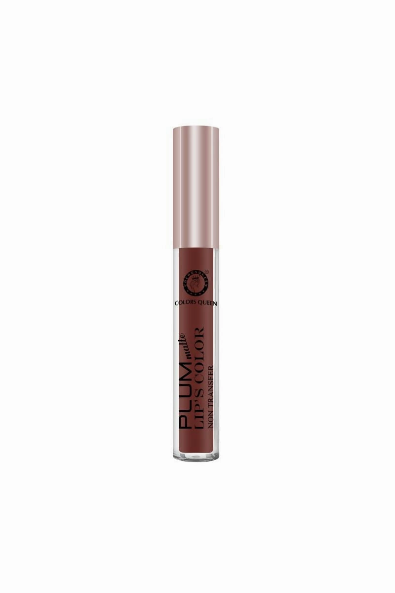 Colors Queen Plum Matte Long Lasting Waterproof Lipstick - 7gm (Walnut)