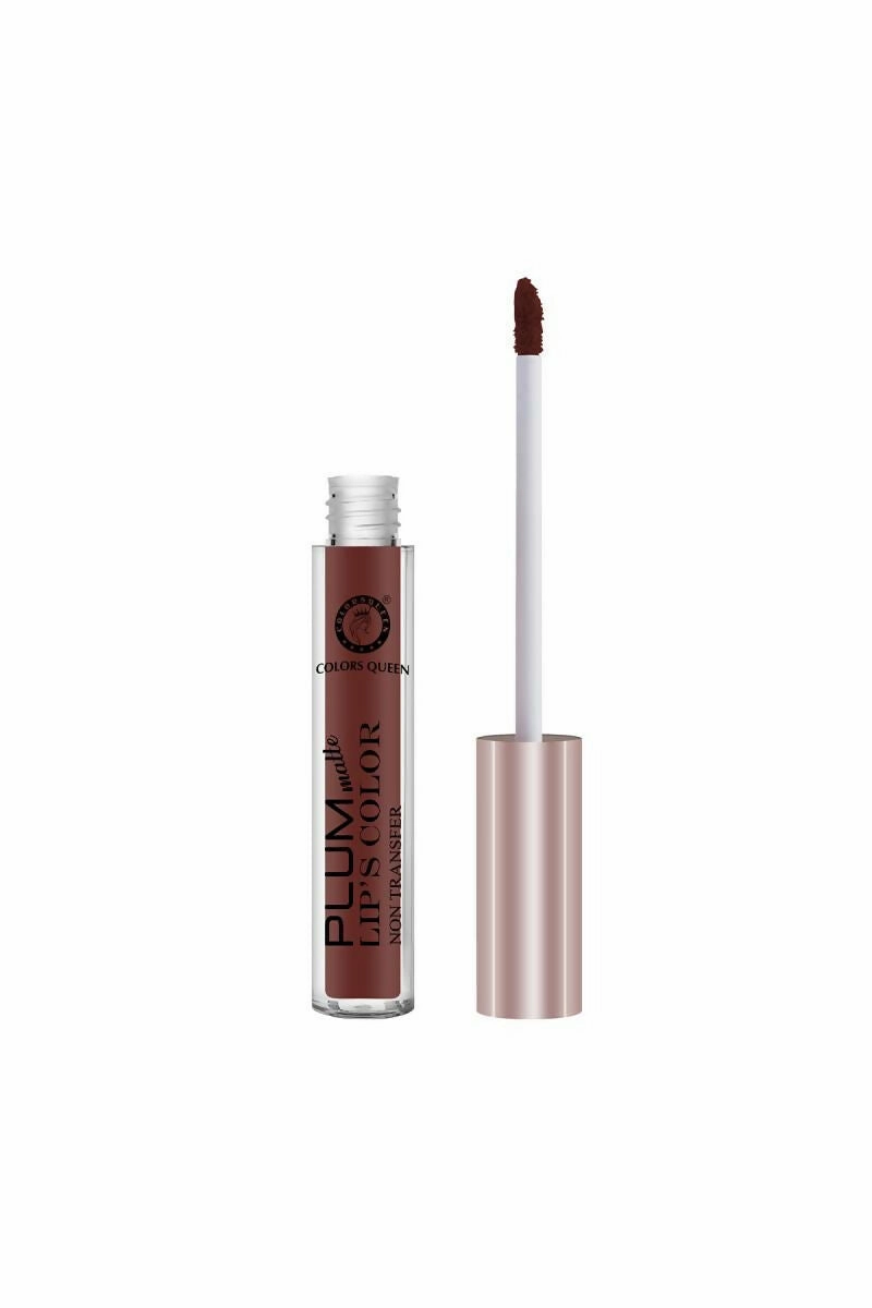 Colors Queen Plum Matte Long Lasting Waterproof Lipstick - 7gm (Walnut)